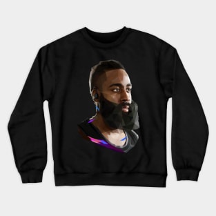 James Harden low poly Crewneck Sweatshirt